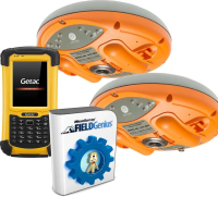 Комплект из двух Altus APS-NR2 GSM RTK, PS336, FieldGenius от «ФокусГео»