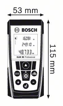 Лазерный дальномер (лазерная рулетка) Лазерный дальномер Bosch GLM 50 Professional от «ФокусГео»