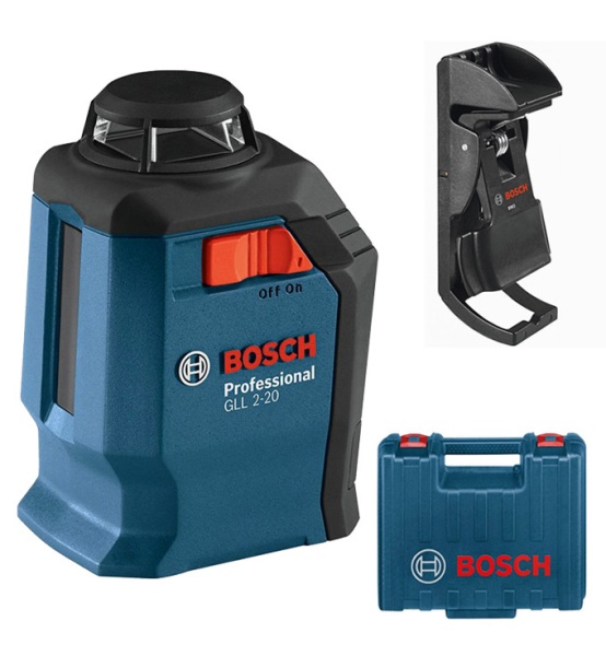 Bosch GLL 2-20 + BM-3 + Кейс от «ФокусГео»