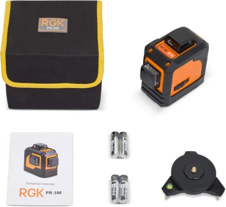 Лазерный уровень RGK PR-3M от «ФокусГео»