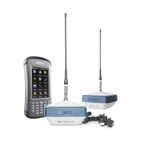 Геодезический GNSS приемник Комплект из двух Sokkia GRX3 с модемами UHF/GSM и контроллера Archer2 от ФокусГео