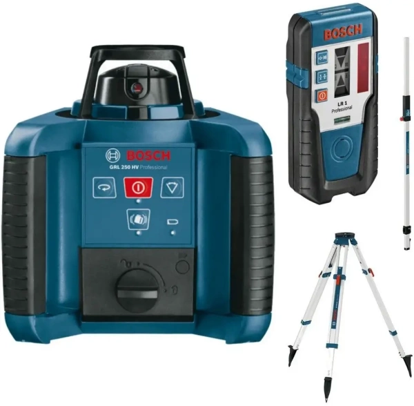 Ротационный лазерный нивелир Bosch GRL 250 HV Professional от «ФокусГео»
