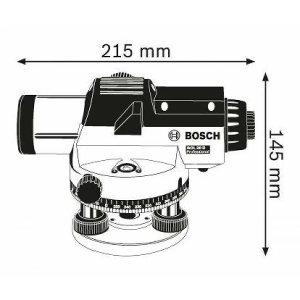 Оптический нивелир Оптический нивелир Bosch GOL 26 D Professional от «ФокусГео»